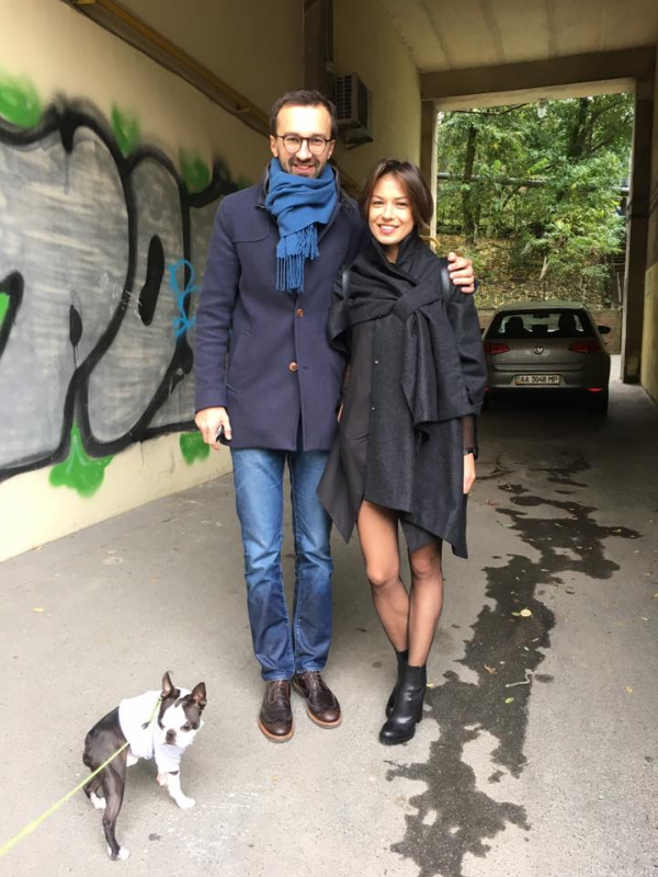 Сергій Лещенко і його дівчина